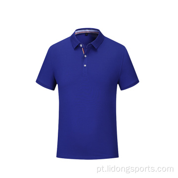 Work Team Sports Sports Golf Polo Camisetas para homens